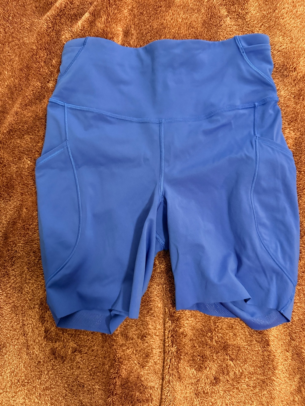 lululemon athletica cobalt blue athletic shorts
